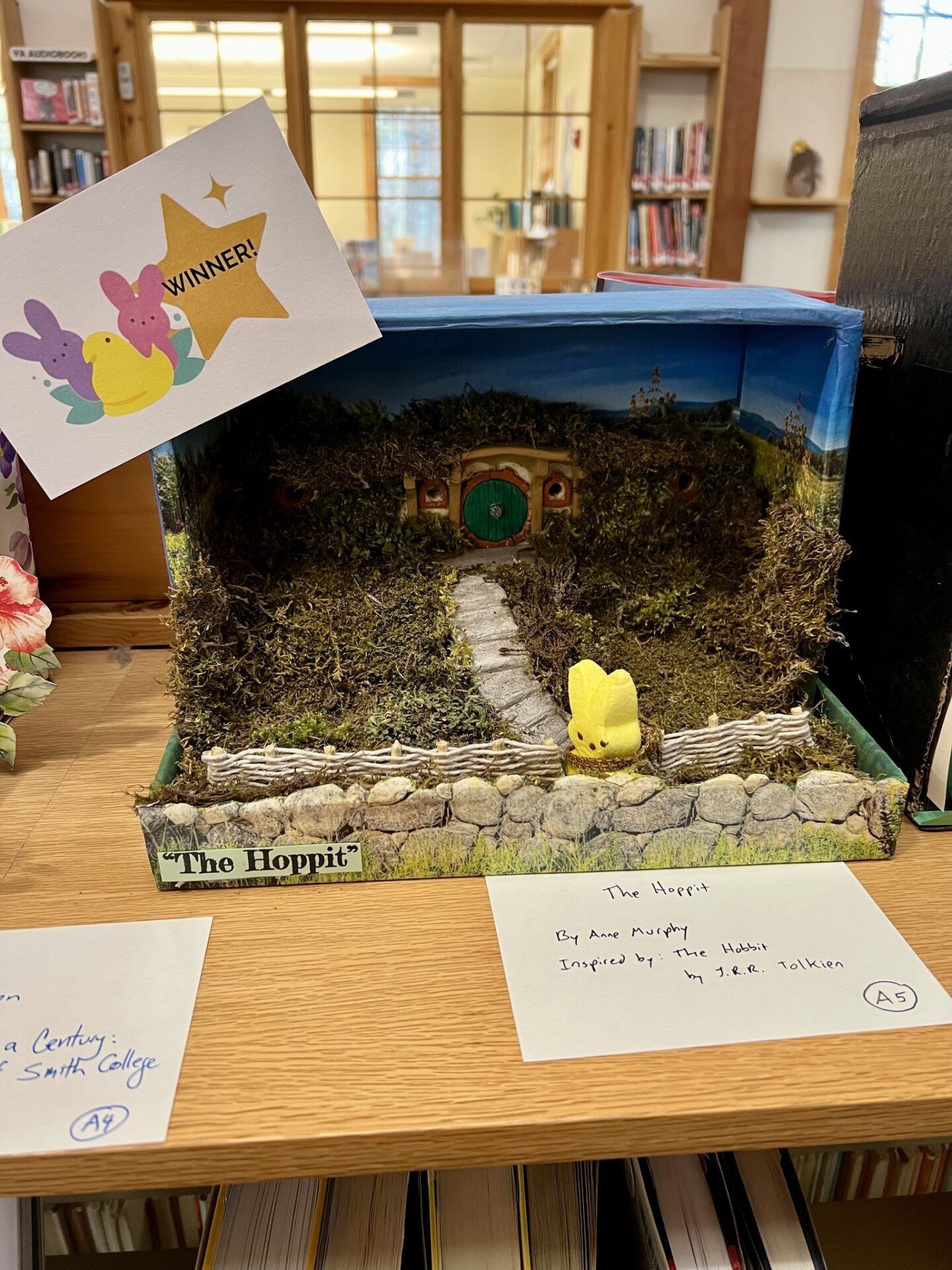 Peeps Diorama Contest Putney Public Library